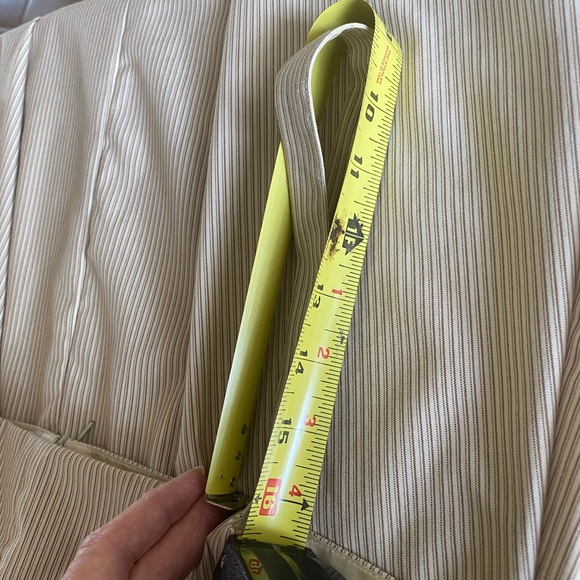 harvé benard by benard holtzman gold dress sz 12 - Picture 11 of 13